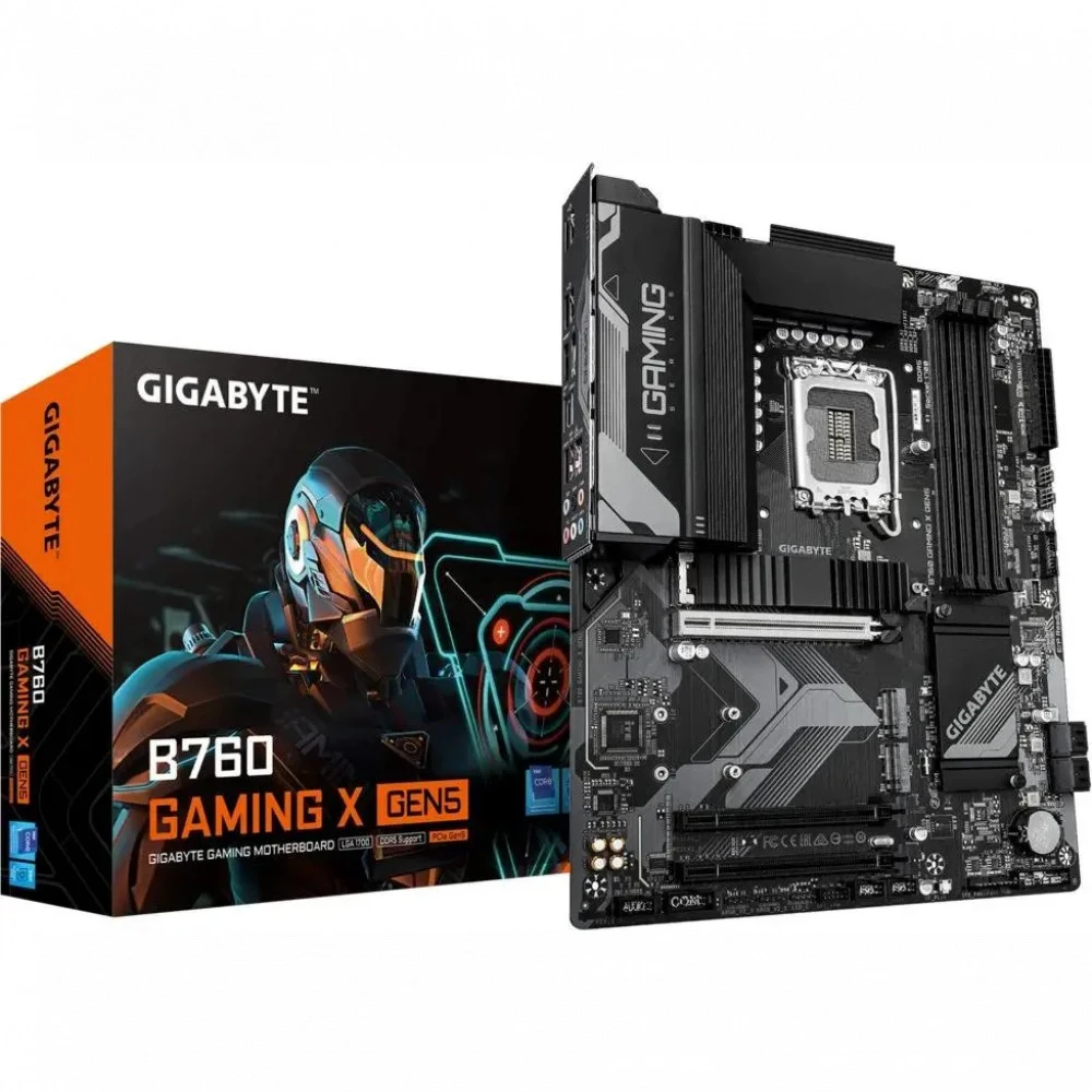 Материнская плата Gigabyte B760 GAMING X GEN5 DDR5, ATX — 5
