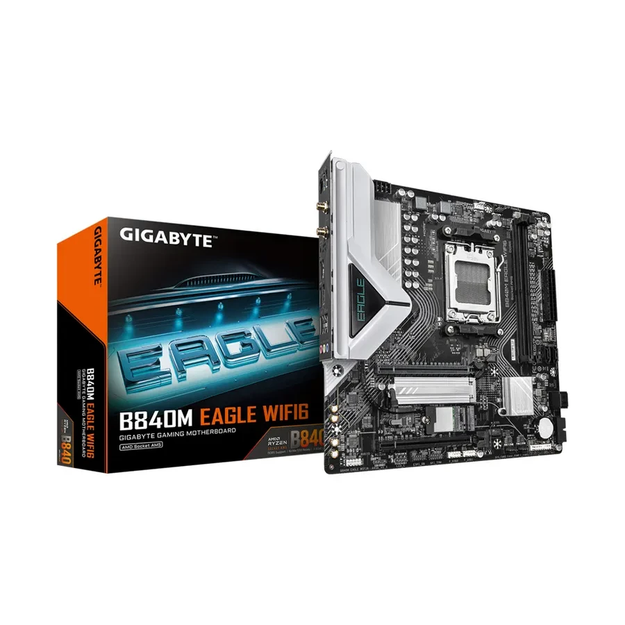 Материнская плата Gigabyte B840M EAGLE WIFI6 DDR5, mATX