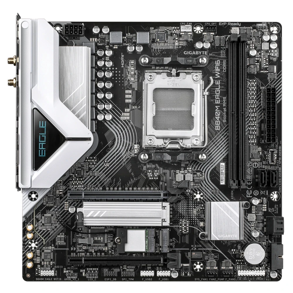 Материнская плата Gigabyte B840M EAGLE WIFI6 DDR5, mATX — 2