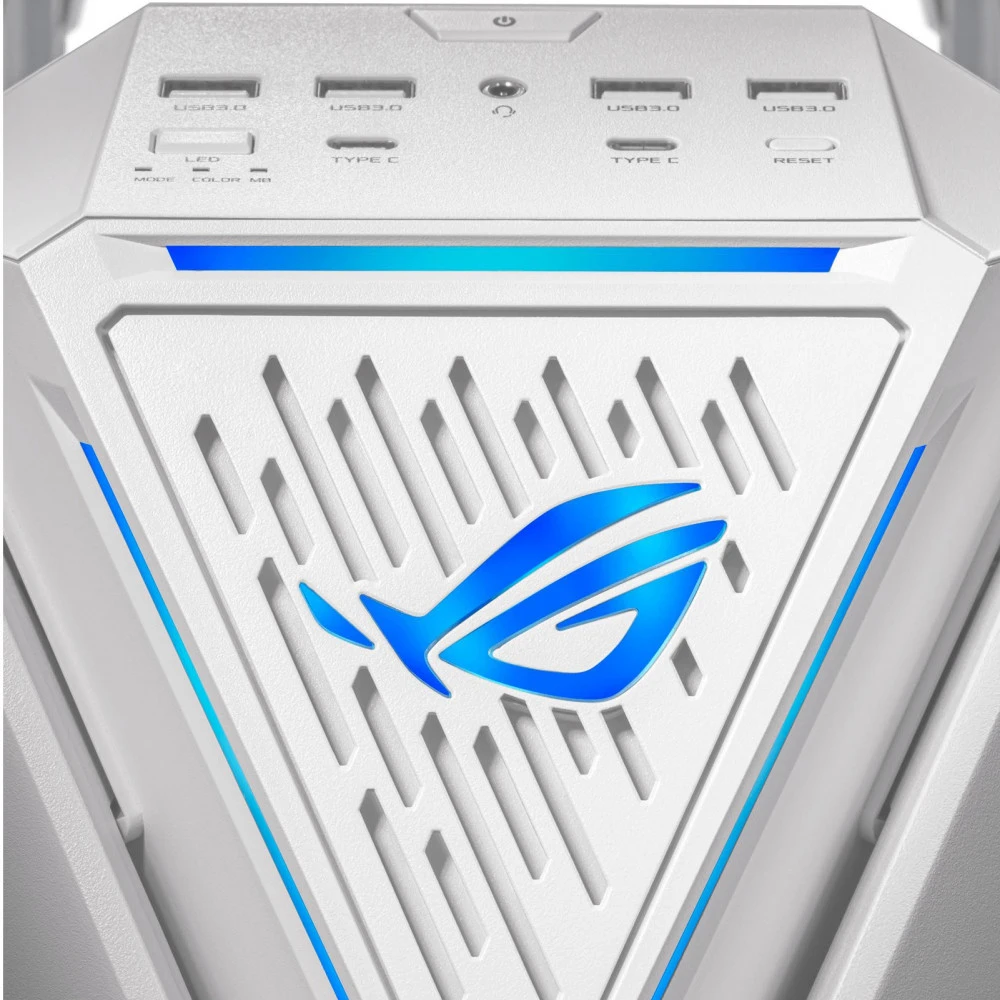 Корпус ASUS GR701 ROG HYPERION, ATX/mATX/ITX, USB 3.2 Gen2, белый — 3