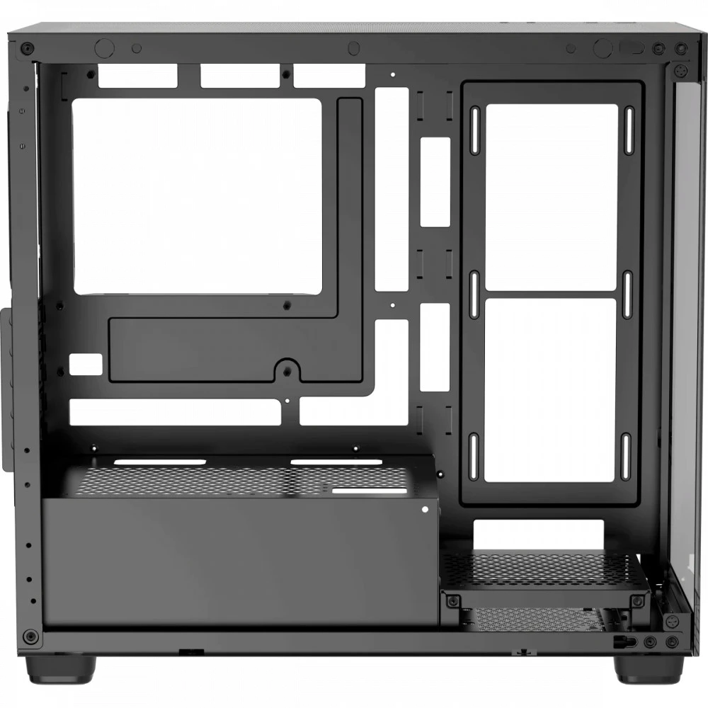 Корпус Ocypus Gamma C52 BK mATX/ITX 3xUSB Черный Gamma-C52-BKD000XX-GL — 3