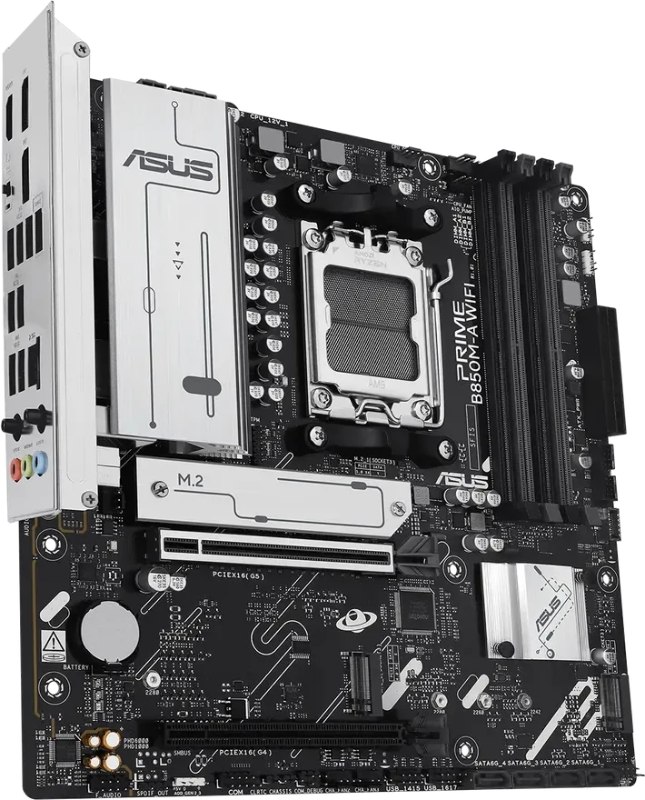 Материнская плата ASUS PRIME B850M-A WIFI, AM5, mATX, DDR5 — 2