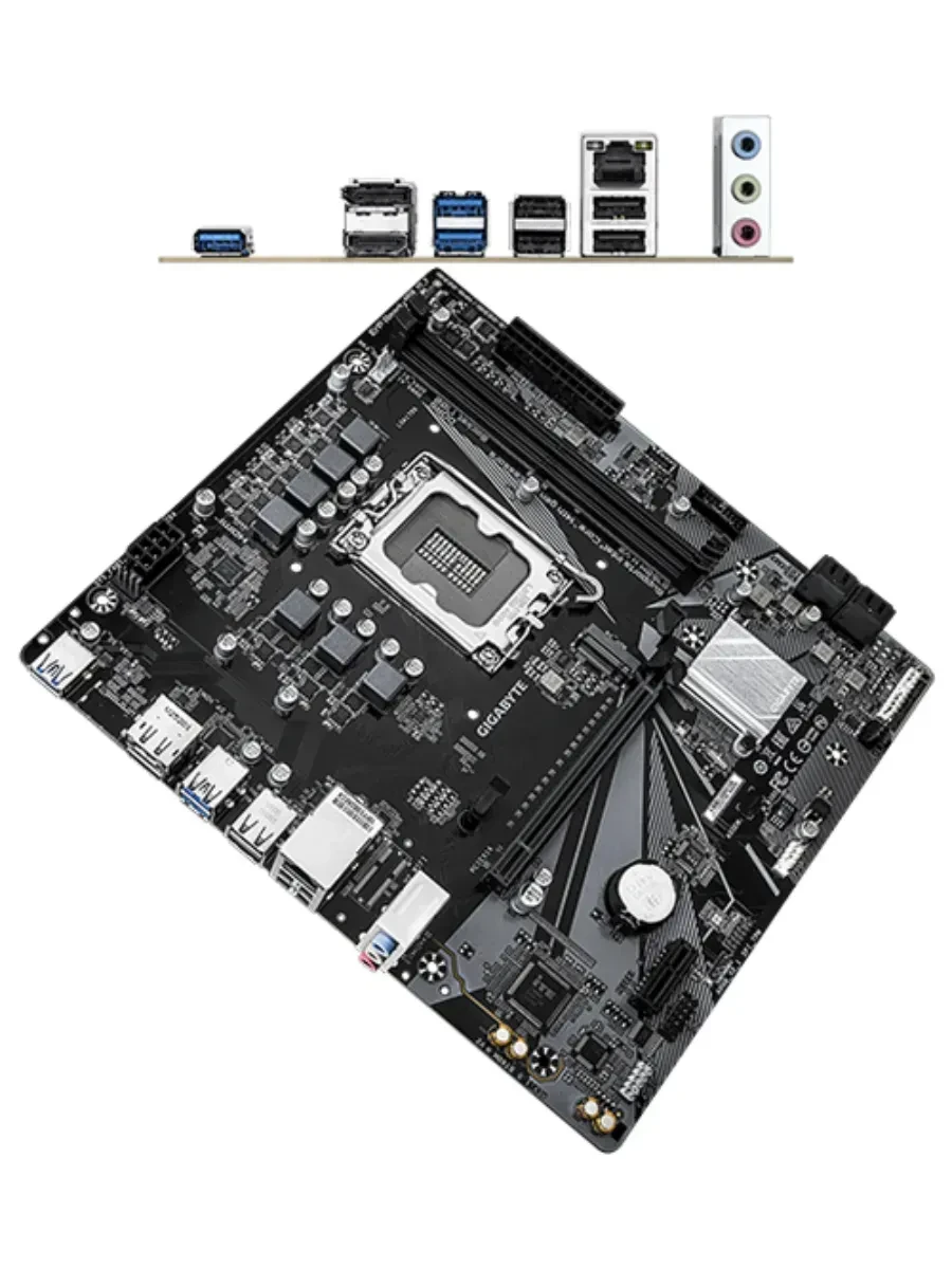 Материнская плата GIGABYTE B760M H V2, DDR5, mATX
