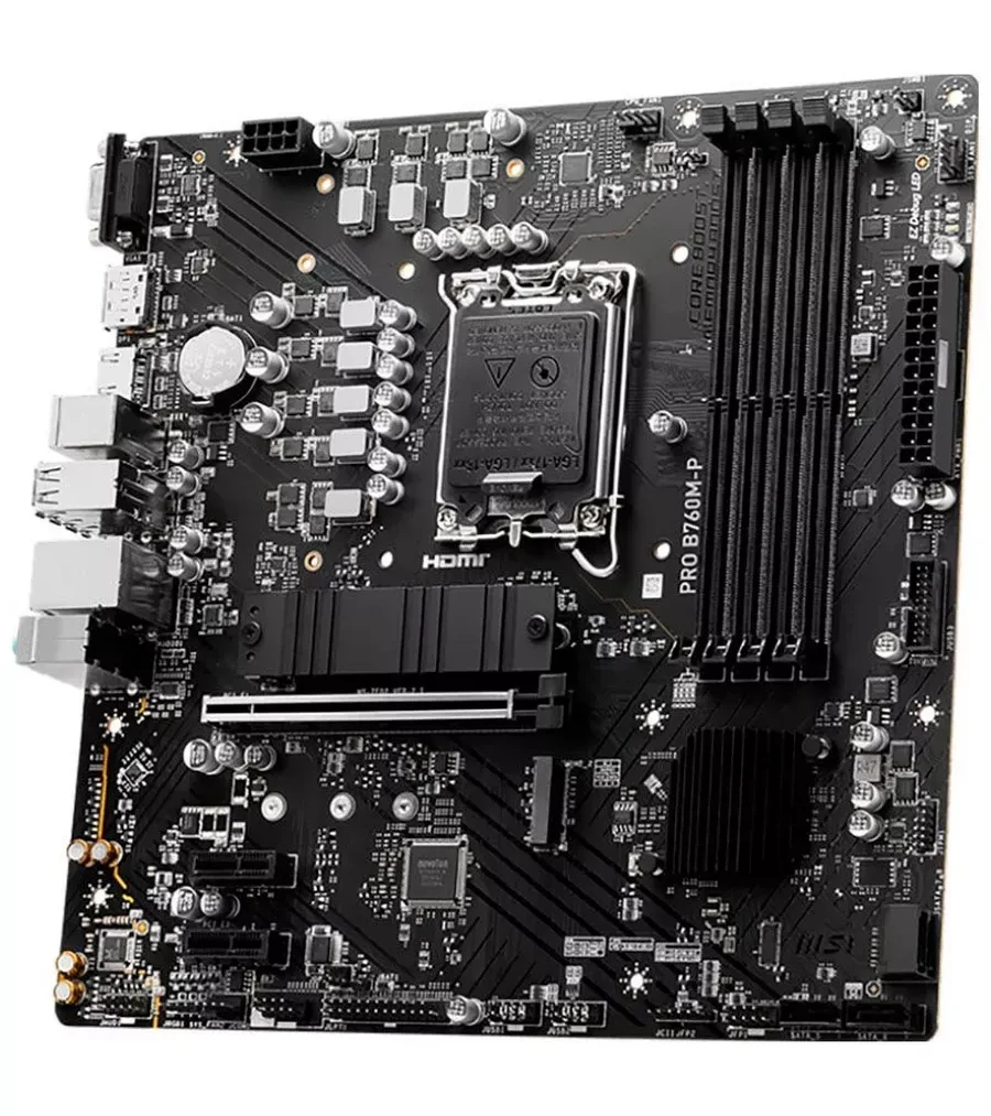 Материнская плата MSI PRO B760M-P, LGA1700, mATX, DDR5 — 2