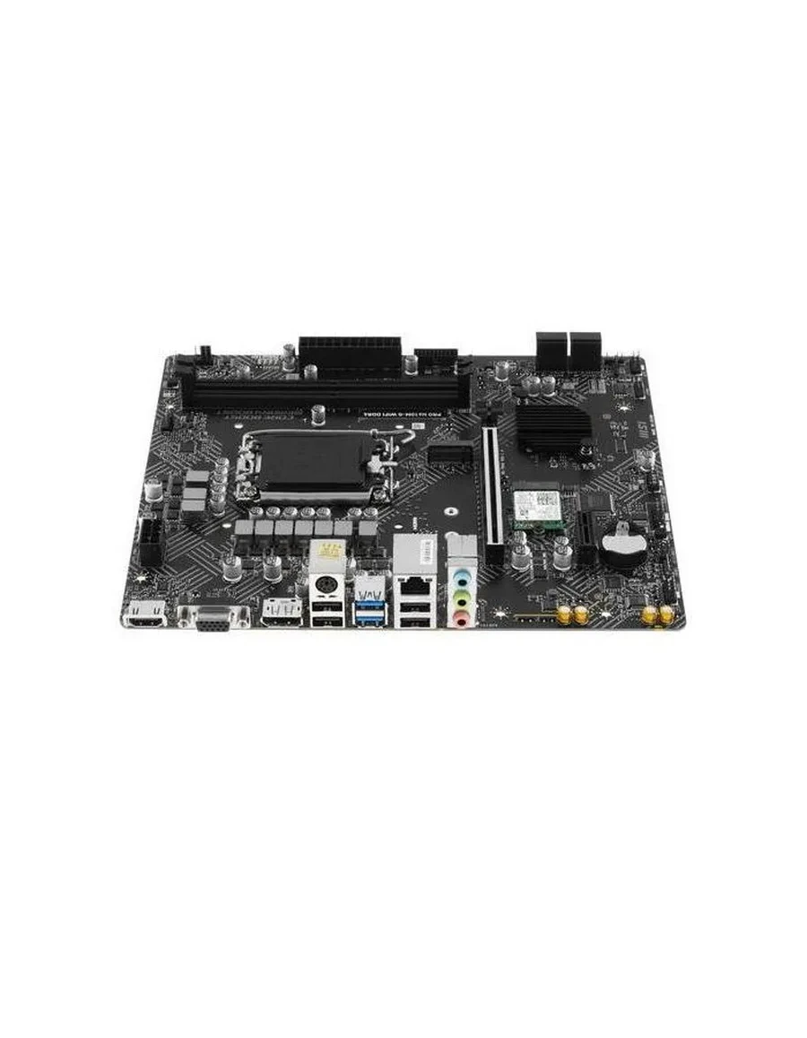 Материнская плата MSI PRO H610M-G WIFI, Socket 1700, mATX, DDR4 — 2