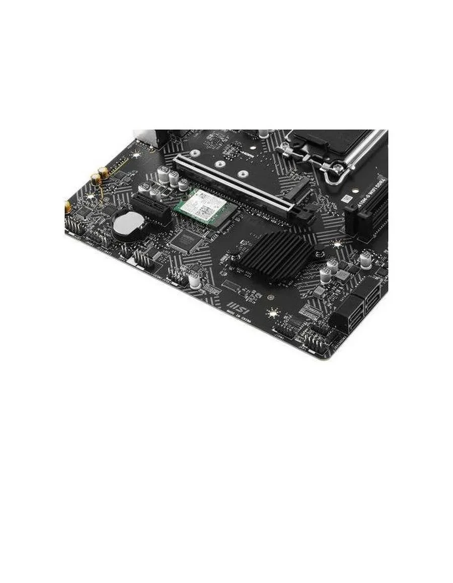 Материнская плата MSI PRO H610M-G WIFI, Socket 1700, mATX, DDR4 — 4