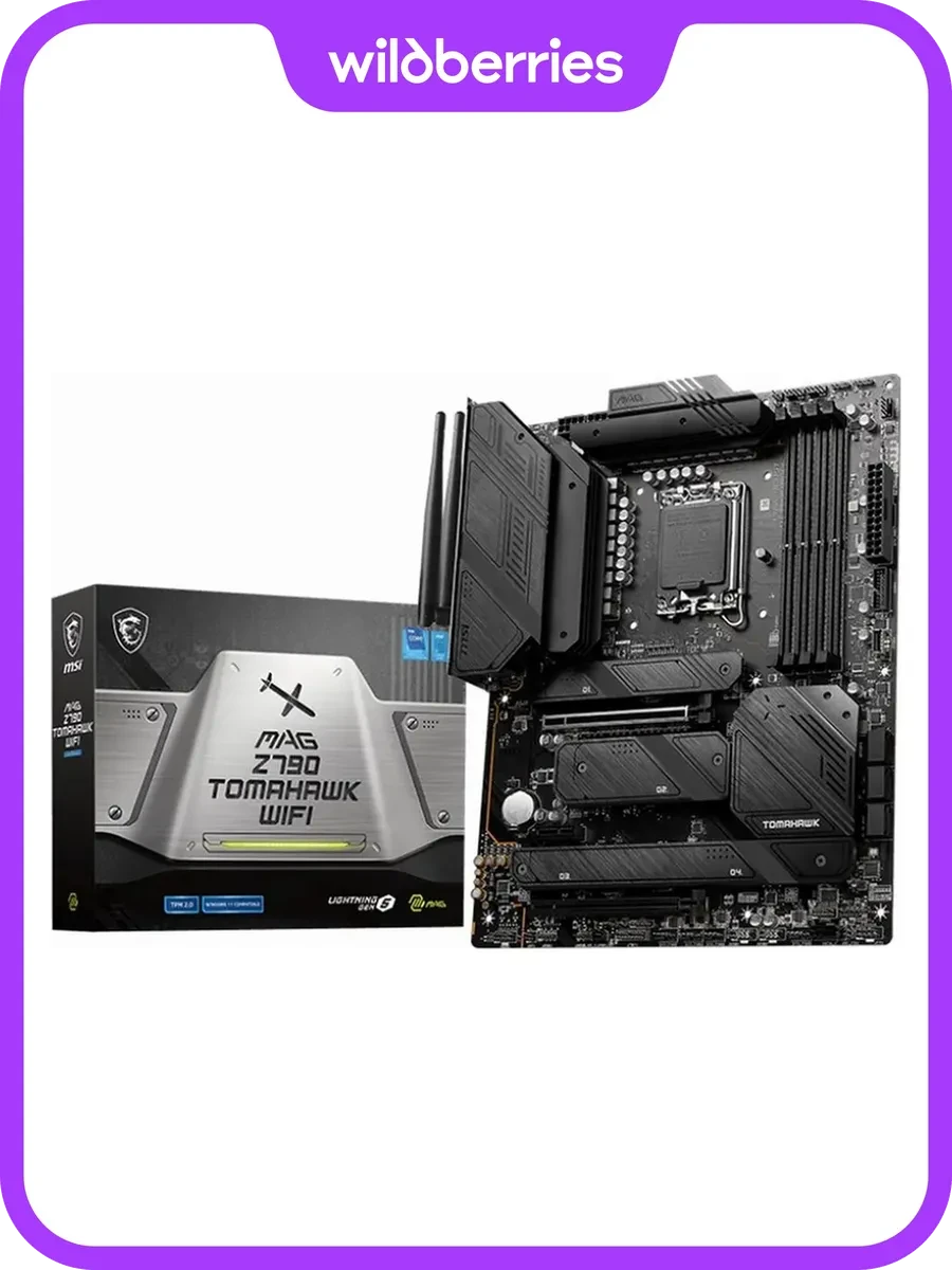 Материнская плата MSI MAG Z890 TOMAHAWK WIFI, LGA1851, DDR5, ATX