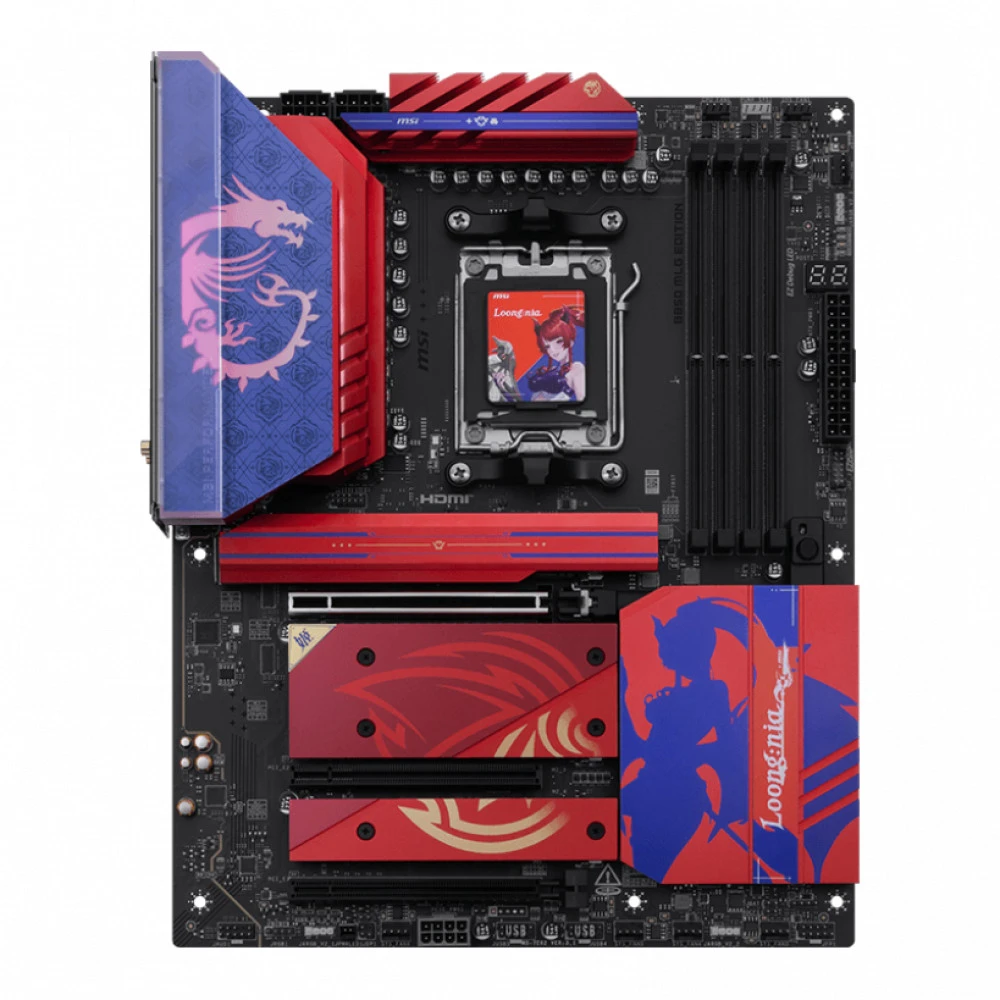 Материнская плата MSI B850 MLG EDITION, AM5, DDR5, ATX