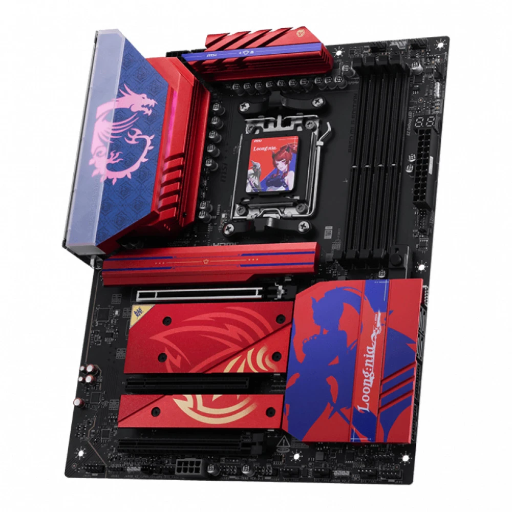 Материнская плата MSI B850 MLG EDITION, AM5, DDR5, ATX — 2