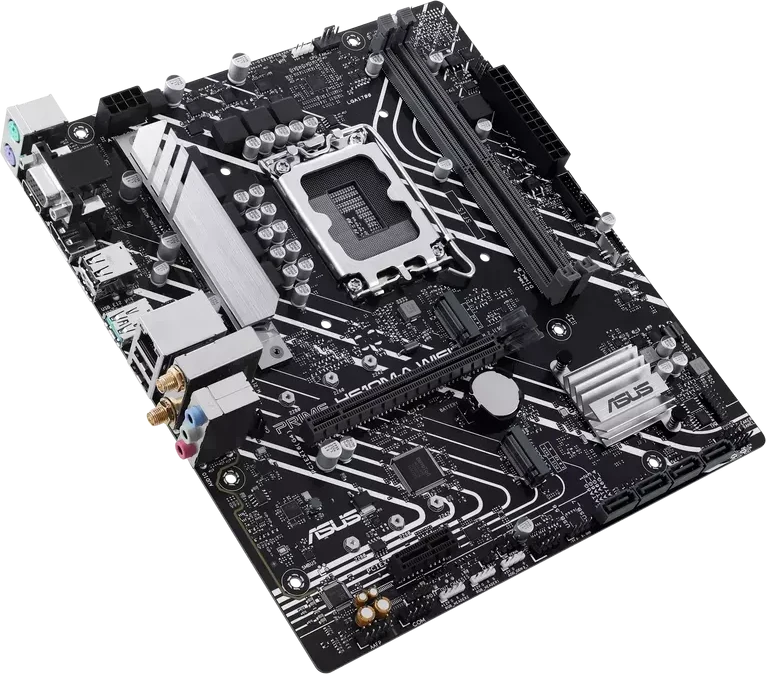 Материнская плата ASUS PRIME H610M-A WIFI, LGA1700, mATX, DDR5 — 5
