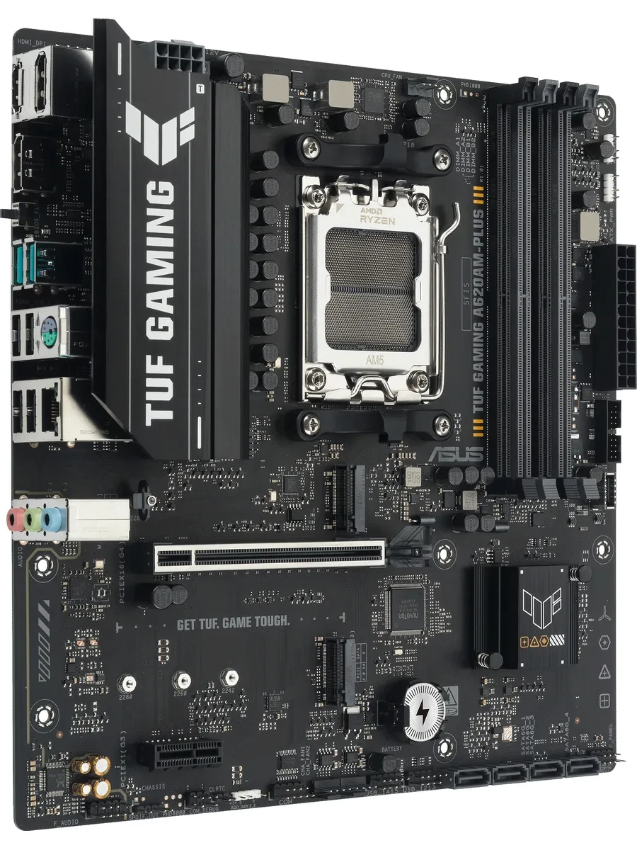 Материнская плата ASUS TUF GAMING A620AM-PLUS, AM5, mATX, DDR5 — 3