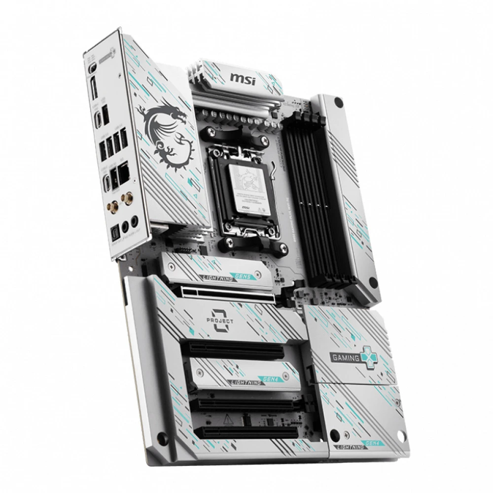 Материнская плата MSI B850 GAMING PLUS WIFI, AM5, ATX, DDR5 — 3