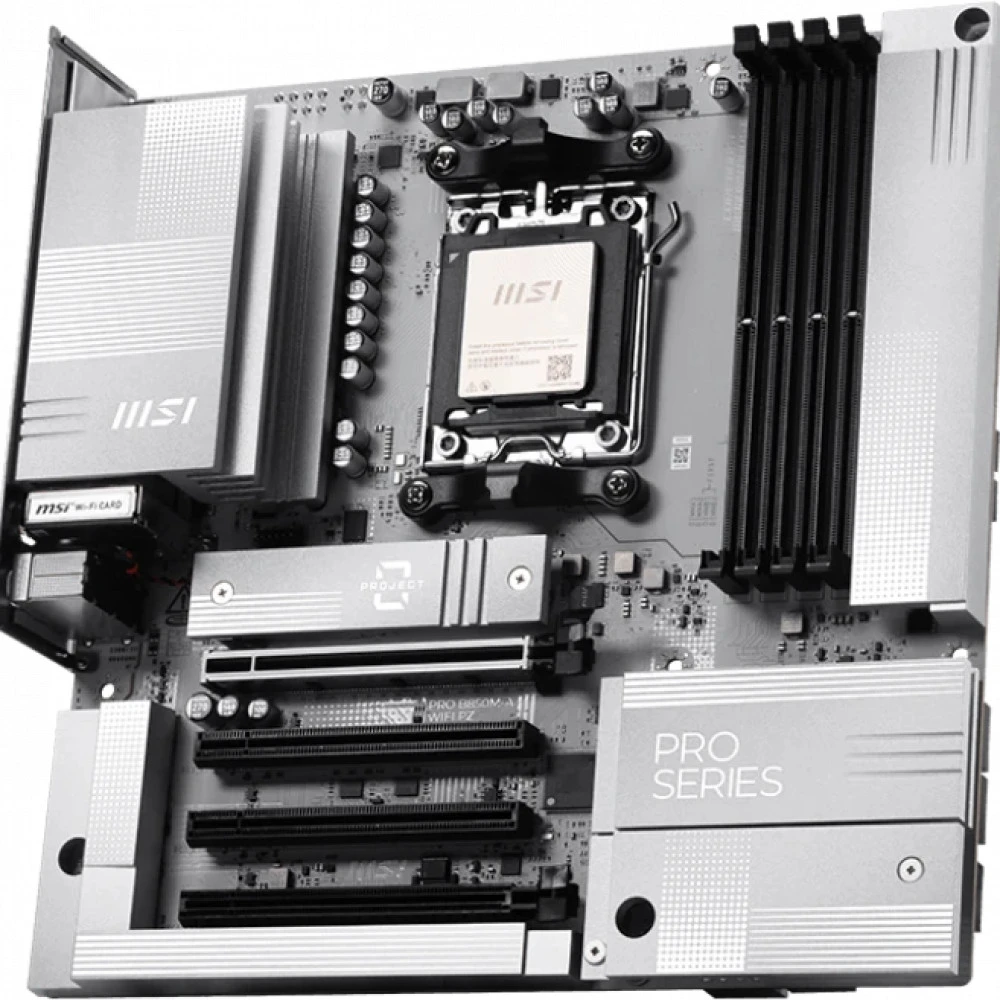 Материнская плата MSI PRO B850M-A WIFI, AM5, DDR5, mATX — 3