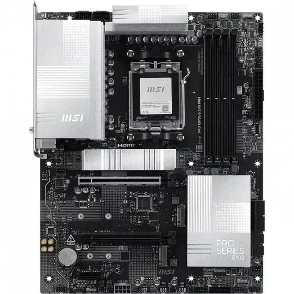 Материнская плата MSI PRO X870E-S EVO WIFI, AM5, DDR5, ATX — 2