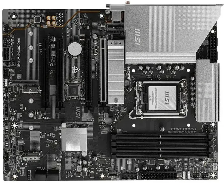 Материнская плата MSI PRO Z890-S WIFI6E, LGA1851, DDR5, ATX