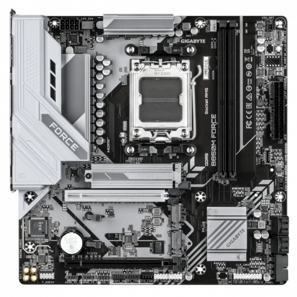 Материнская плата Gigabyte B850M FORCE, AM5, mATX, DDR5 — 3