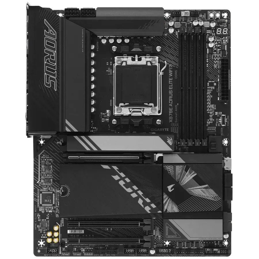 Материнская плата Gigabyte X870E A ELITE WIFI7, AM5, ATX, DDR5 — 2