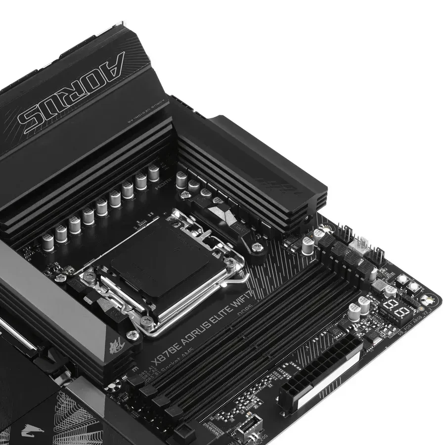 Материнская плата Gigabyte X870E A ELITE WIFI7, AM5, ATX, DDR5 — 5