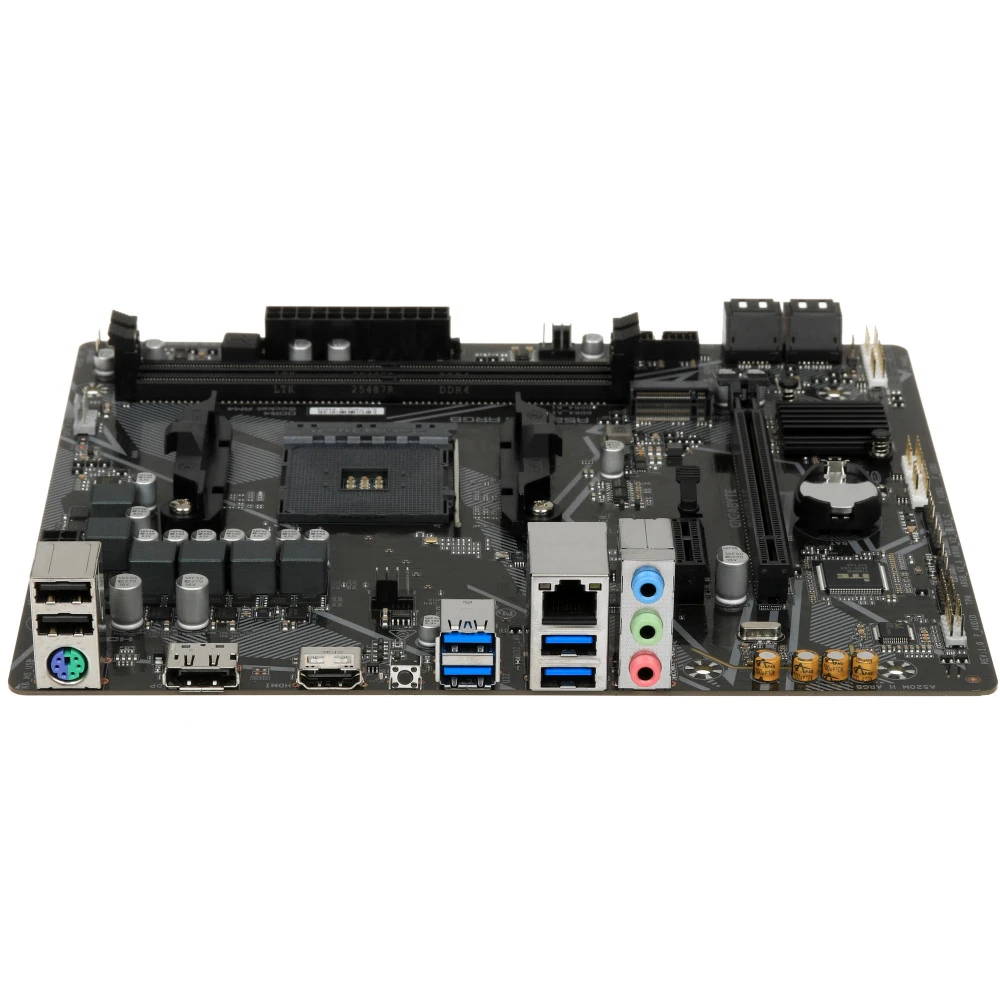 Материнская плата Gigabyte A520M H, AM4 — 5
