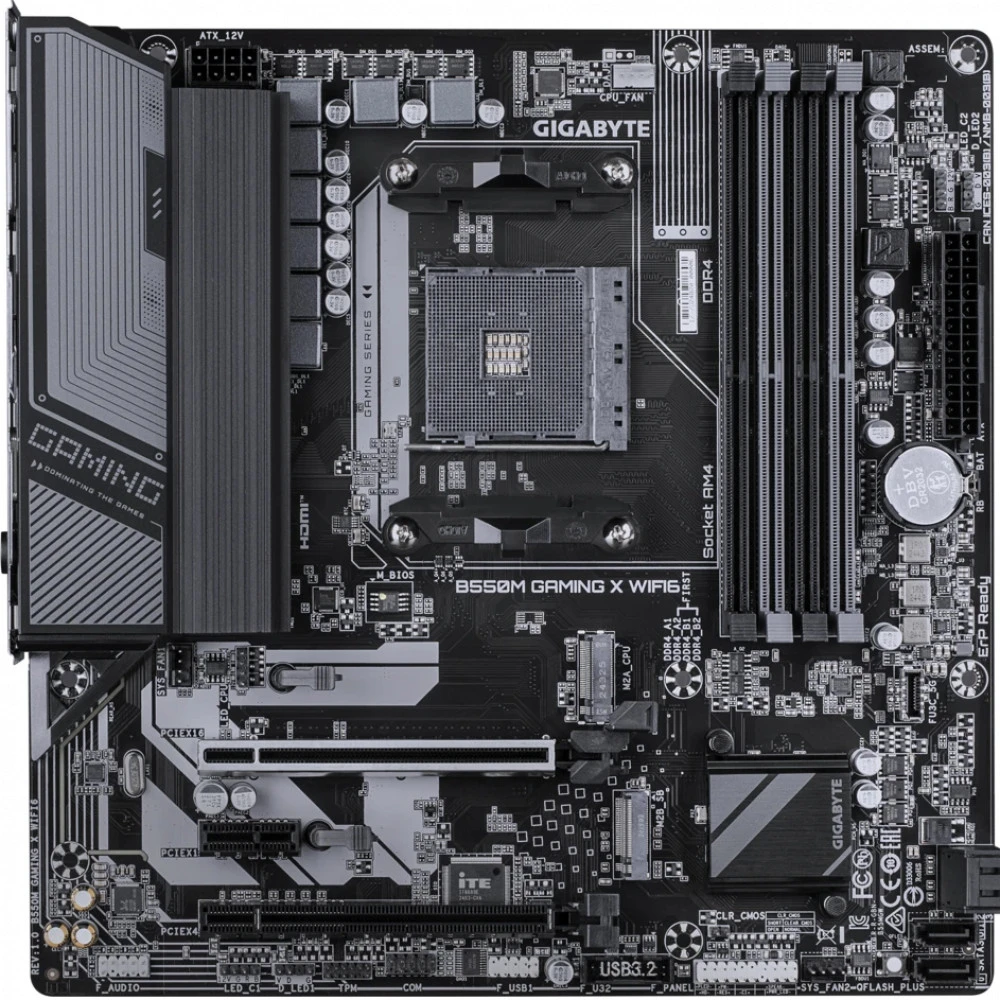Материнская плата Gigabyte B550M GAMING X