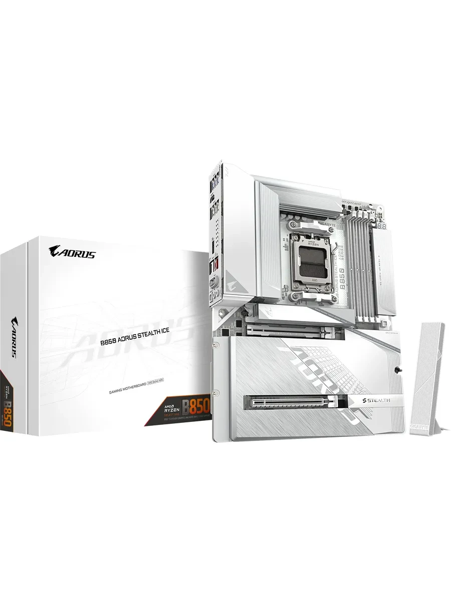 Материнская плата Gigabyte B850A STEALTH ICE, AM5, ATX