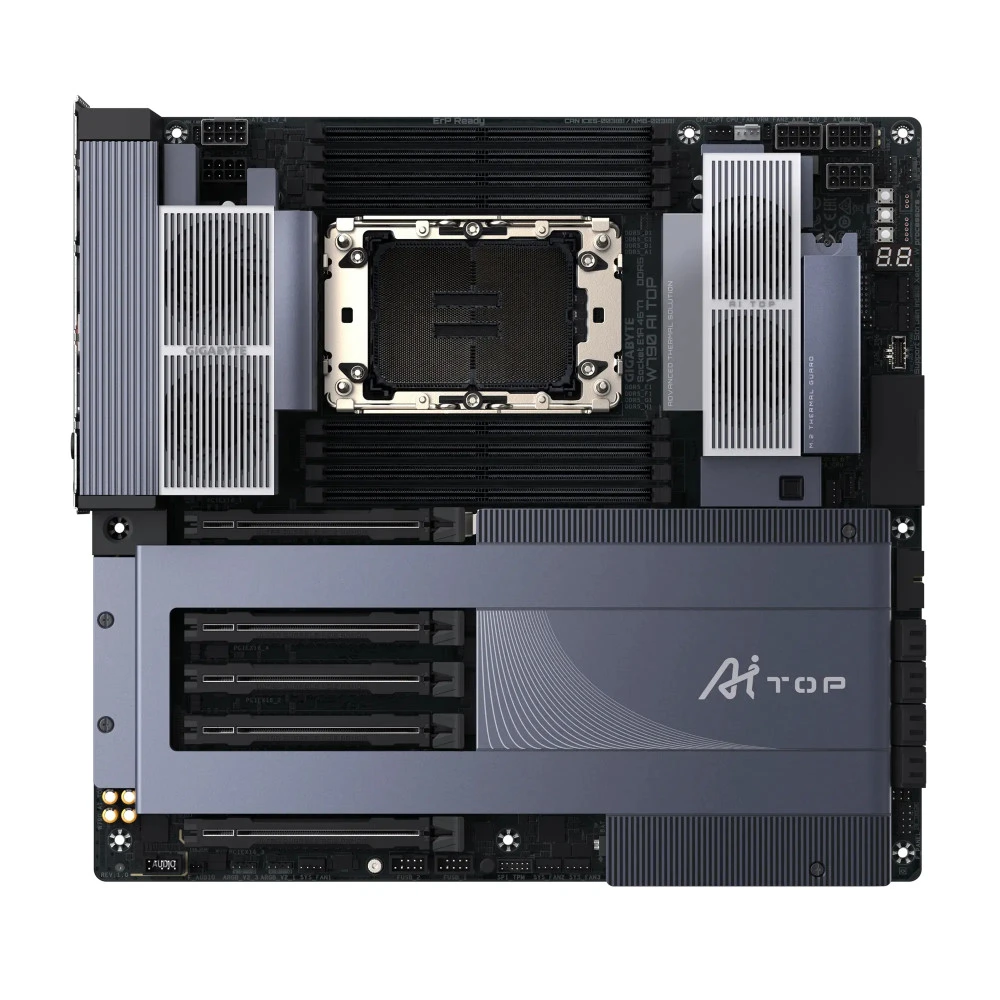 Материнская плата Gigabyte W790 AI TOP, LGA4677, 8xDDR5, PCIe 5.0, E-ATX