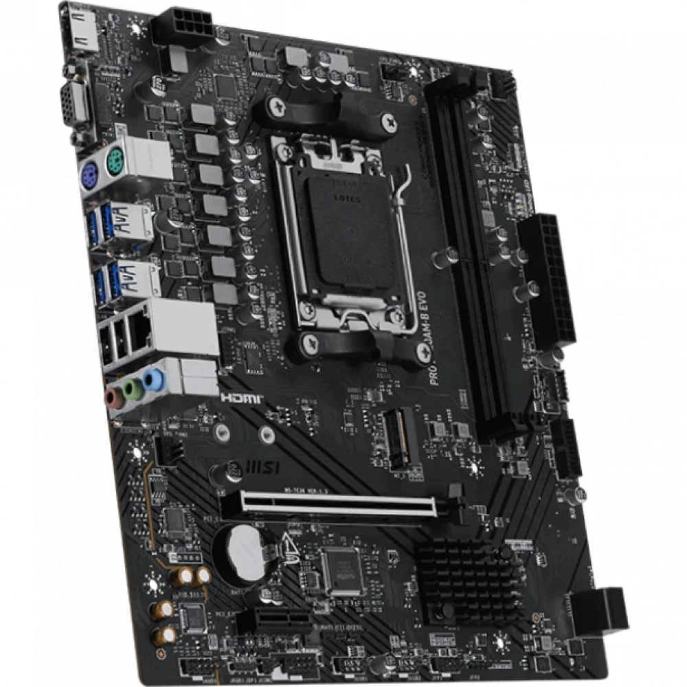 Материнская плата MSI PRO A620AM-B EVO, AM5, DDR5 — 2