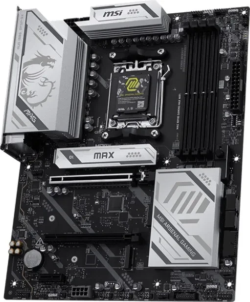 Материнская плата MSI MAG X870E GAMING MAX WIFI, AM5, ATX, DDR5 — 5