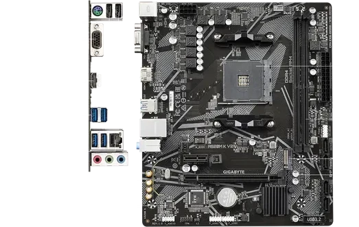 Материнская плата Gigabyte A520M K V2, AM4, DDR4, mATX — 4