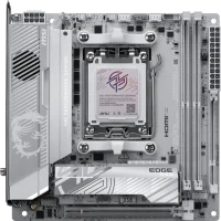 Материнская плата MSI MPG X870I EDGE TI EVO WIFI AM5 2xDDR5 2xSATA3 RAID M.2 HDMI 3xType-C mITX