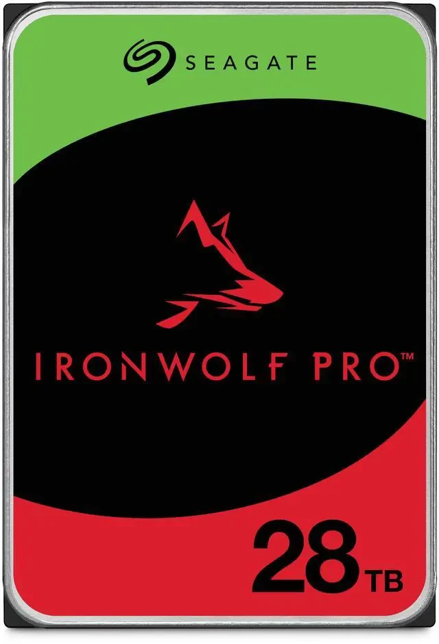 SSD накопитель SEAGATE HDD Ironwolf pro NAS (3.5''/28TB/SATA/rmp 7200)