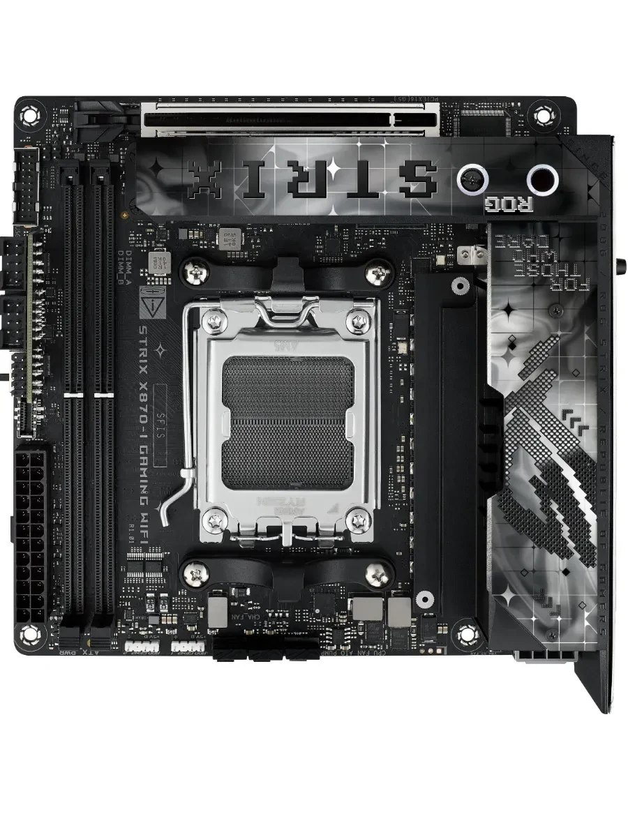 Материнская плата ASUS ROG STRIX X870-I GAMING WIFI AM5 2xDDR5 2xSATA RAID 2xM.2 HDMI WiFi Mini-ITX — 2
