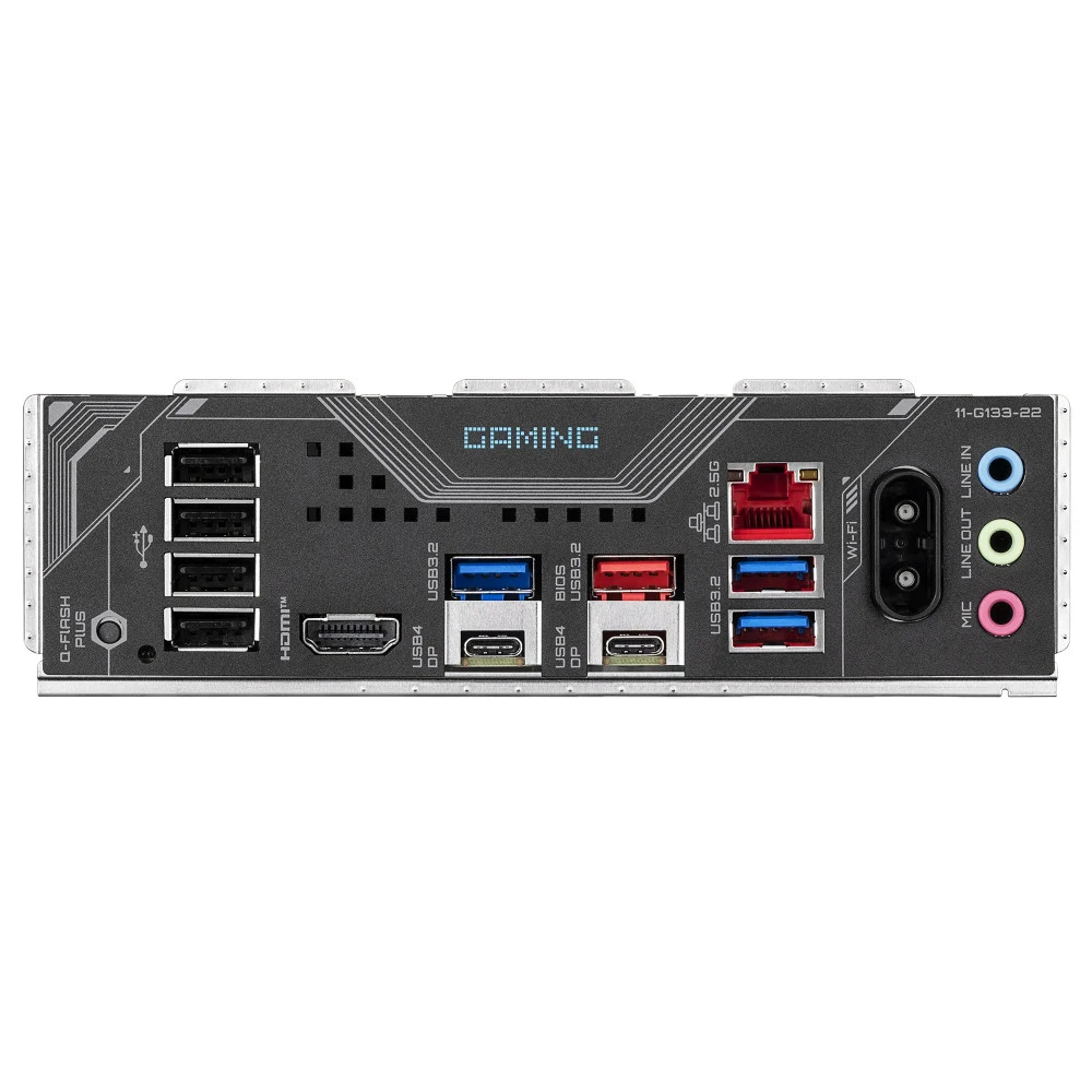 Материнская плата GIGABYTE X870 GAMING WF6, AM5, 4xDDR5, PCIe5.0, HDMI+2xUSB4, 3xM.2, ATX — 4