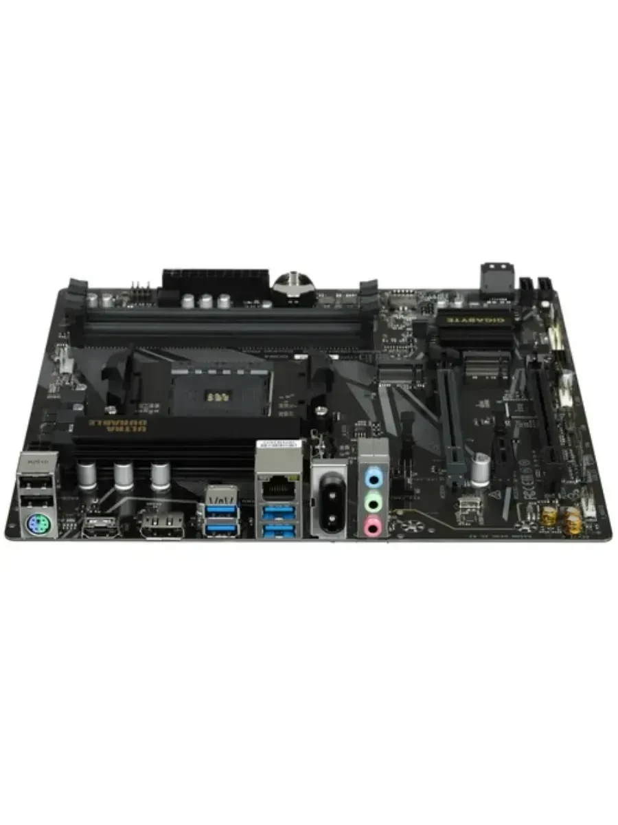 Материнская плата GIGABYTE B550M DS3H R2, AM4, 4xDDR4, PCIe4.0, DP+HDMI, 2xM.2, GLAN, mATX