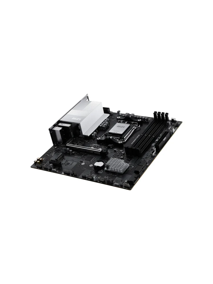 Материнская плата MSI PRO B840M-P WIFI6E AM5 4xDDR5 4xSATA3 RAID 2xM.2 HDMI Type-C mATX — 2
