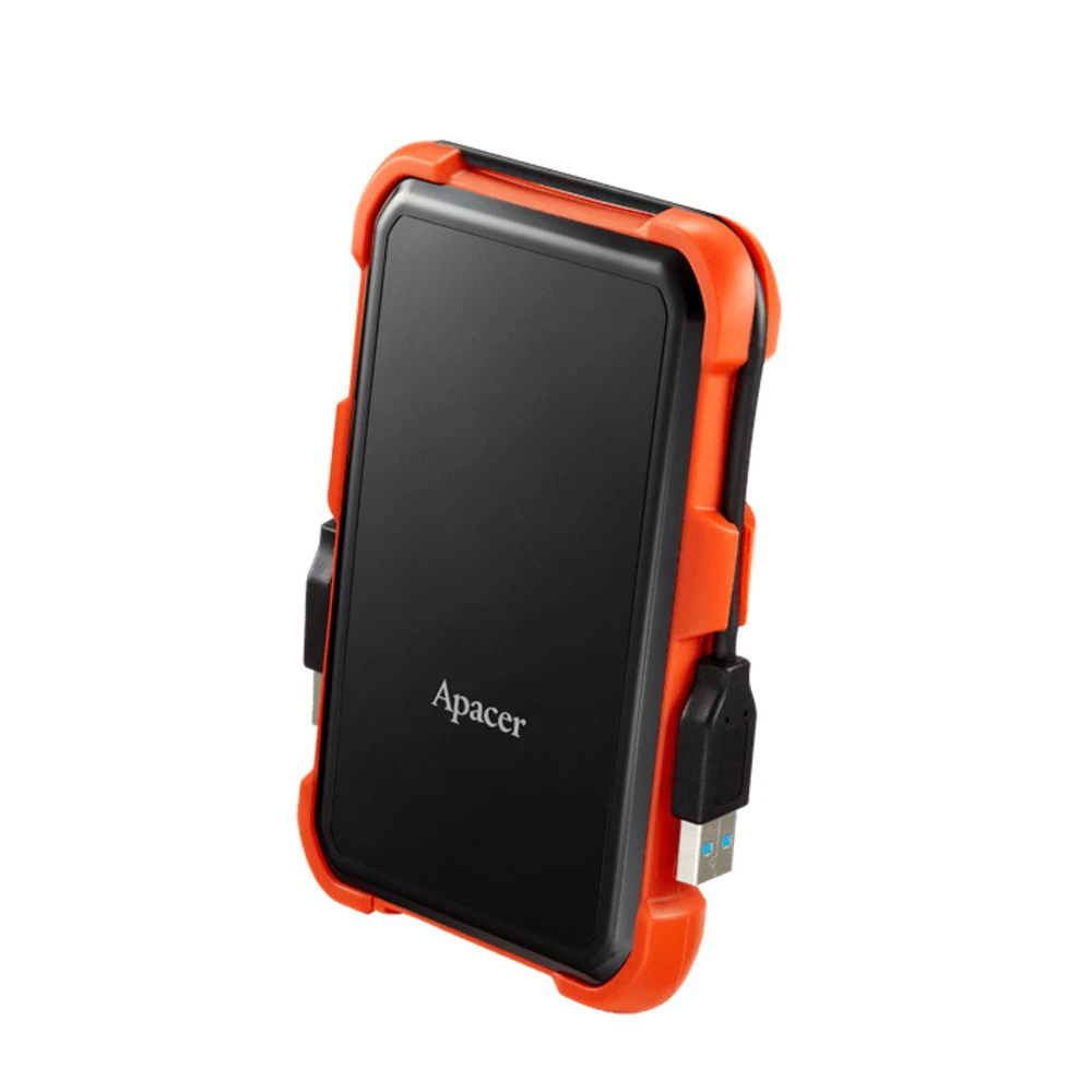 Внешний HDD Apacer AC630 2TB, 2.5", USB 3.1, оранжевый — 2
