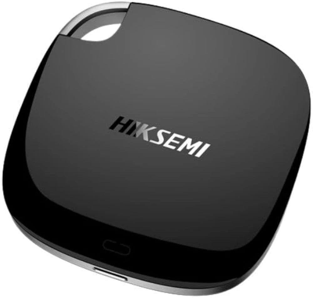 Внешний накопитель SSD USB 512 GB HIKSEMI, HS-ESSD-T100 Black 512G, USB 3.2 + Type-C, black