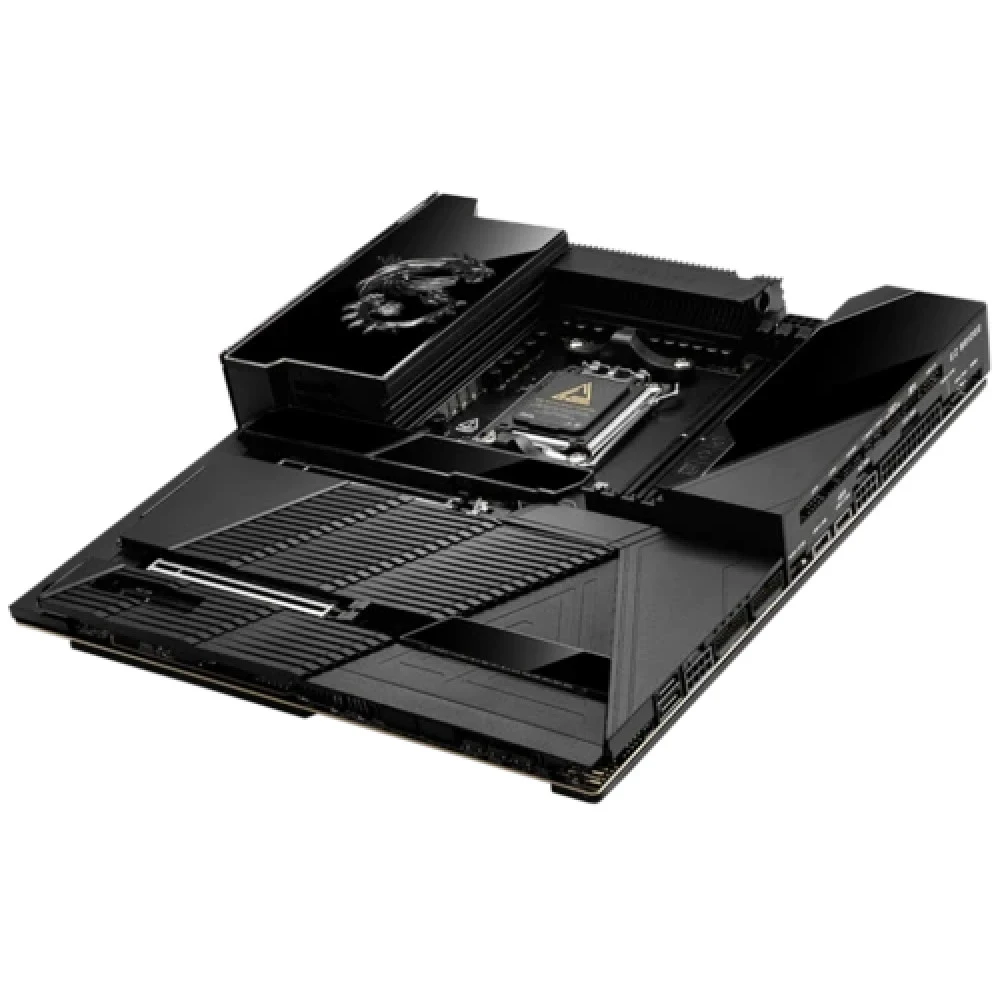 Матплата MSI MEG X870E Godlike, AM5, E-ATX, 4DDR-5, 2хPCI-Ex16, 4SATA, 5xM.2 ,2xUSB-C, 18USB — 3