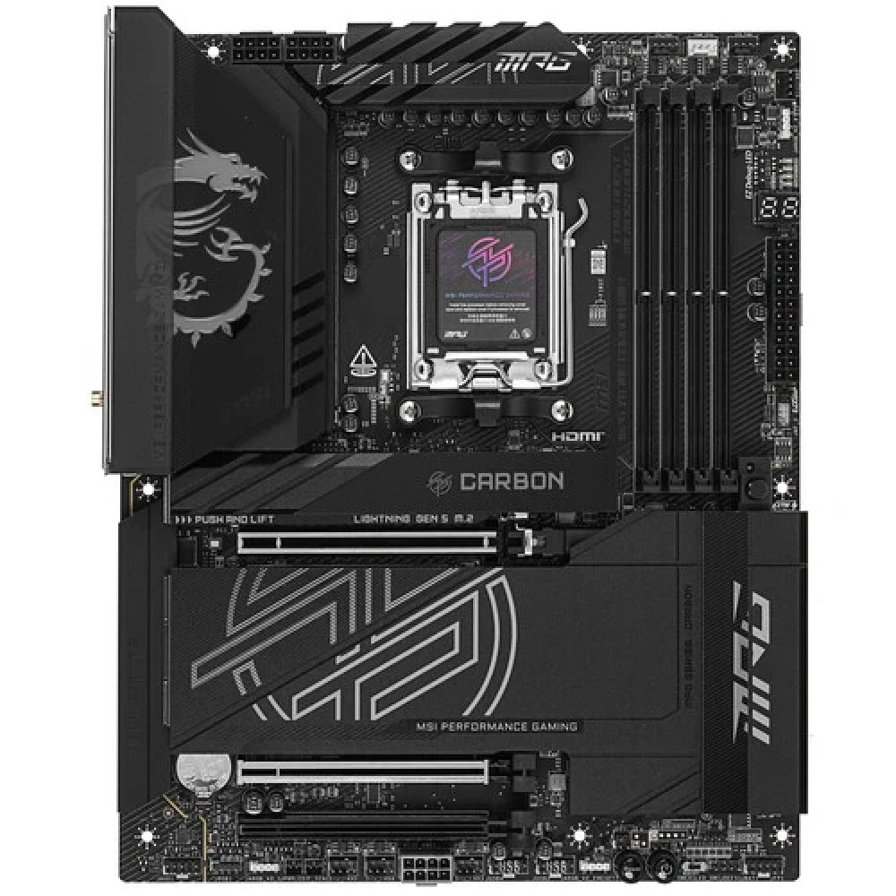 Материнская плата MSI MPG X870E CARBON WIFI, AM5, DDR5, ATX — 3