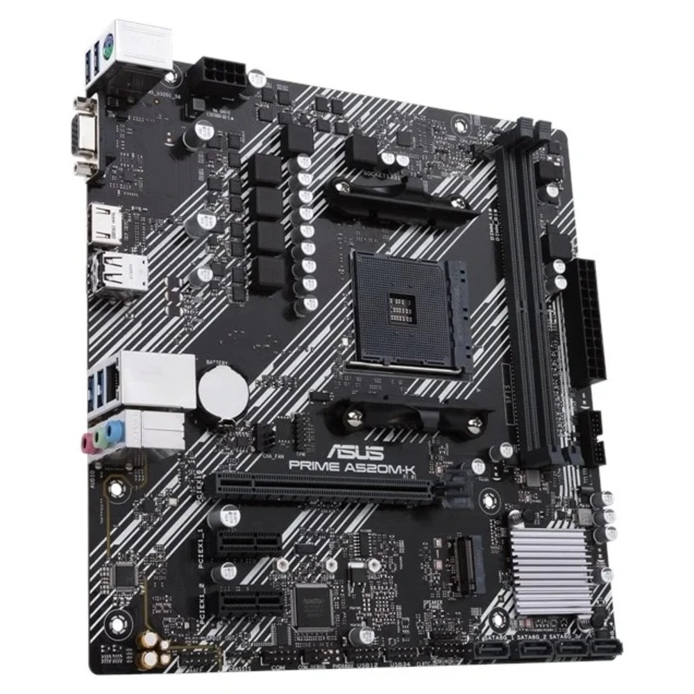 Материнская плата ASUS Prime A520M-K, AM4 — 2