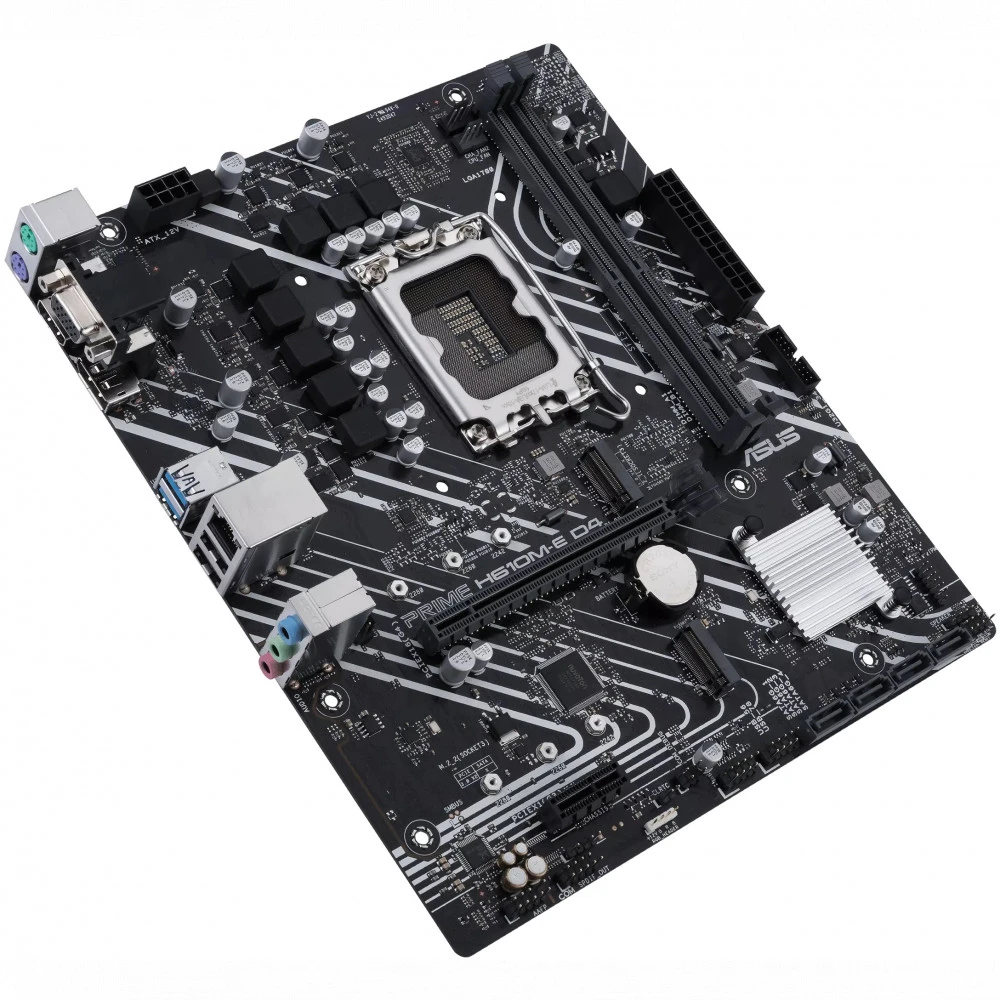 Материнская плата ASUS Prime H610M-E D4-CSM, LGA1700 — 4