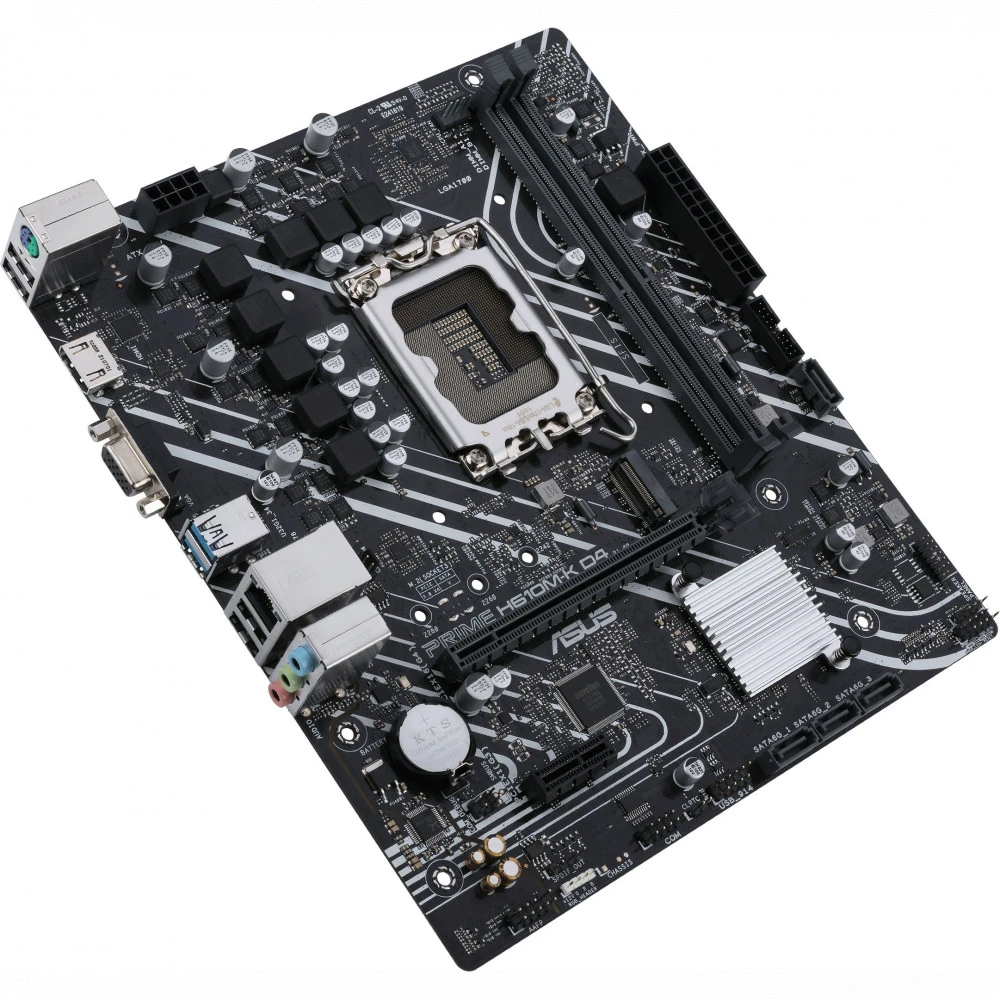 Материнская плата ASUS Prime H610M-K D4, LGA1700 — 3