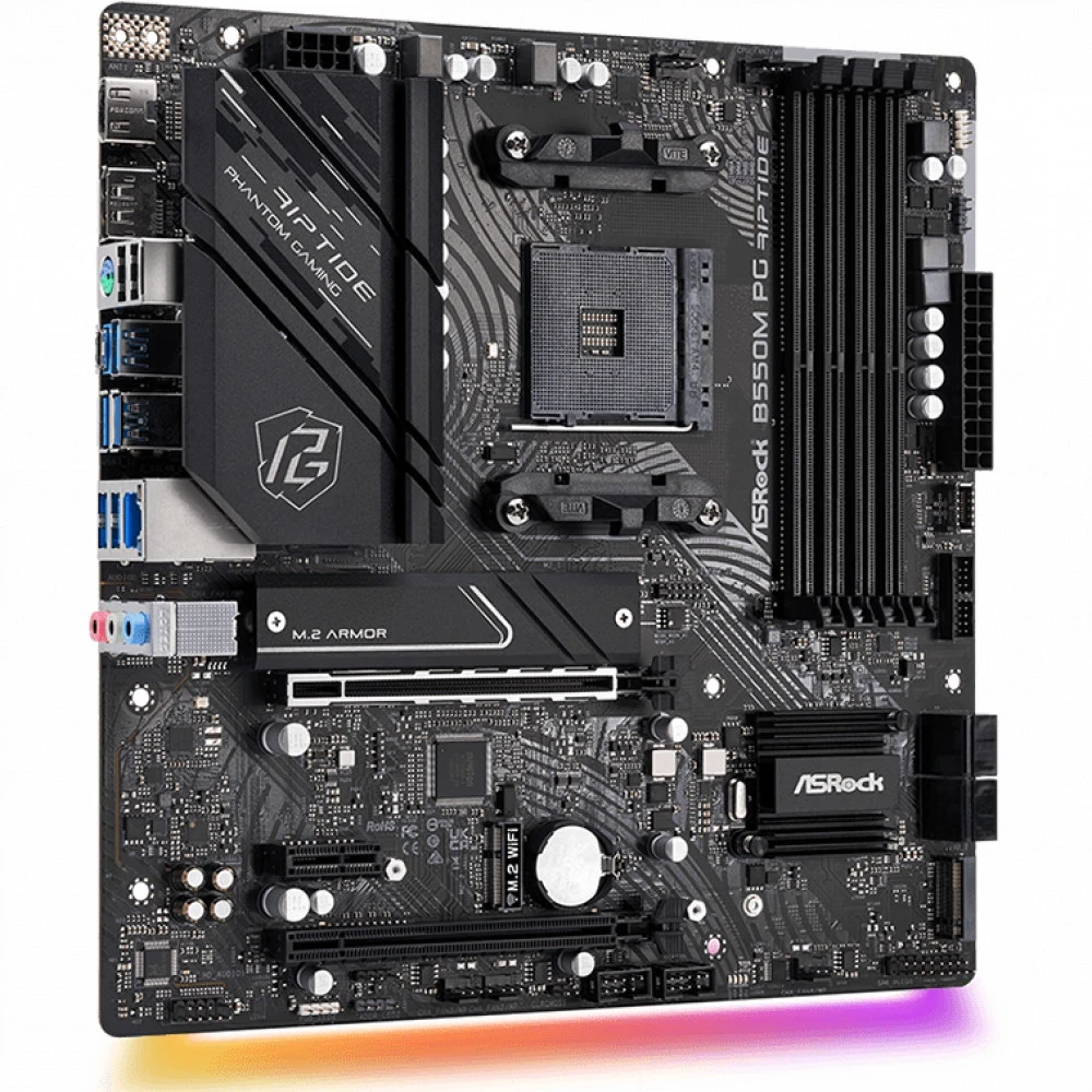 Материнская плата ASRock B550M PG Riptide, AM4