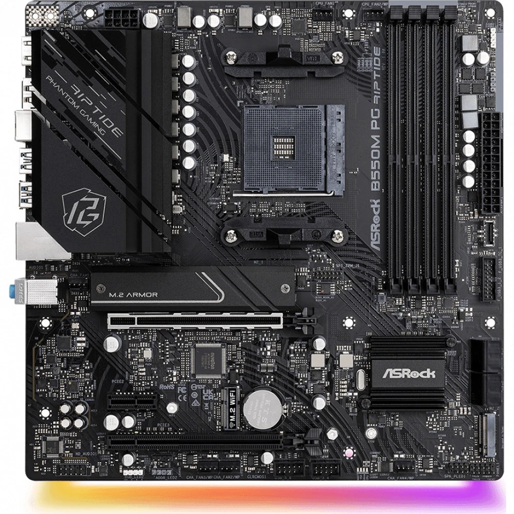 Материнская плата ASRock B550M PG Riptide, AM4 — 2