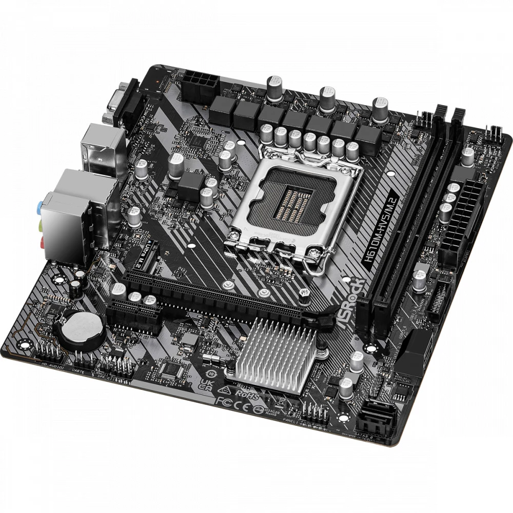 Материнская плата ASRock H610M-HVS/M2 R2.0, LGA1700 — 3