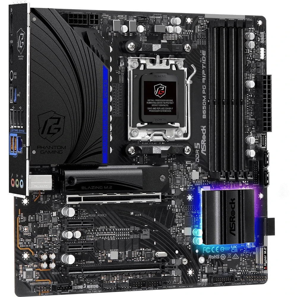 Материнская плата ASRock B650M PG Riptide, AM5