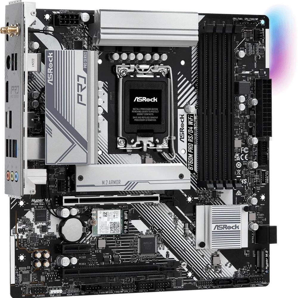 Материнская плата ASRock B760M Pro RS/D4 WiFi, LGA1700