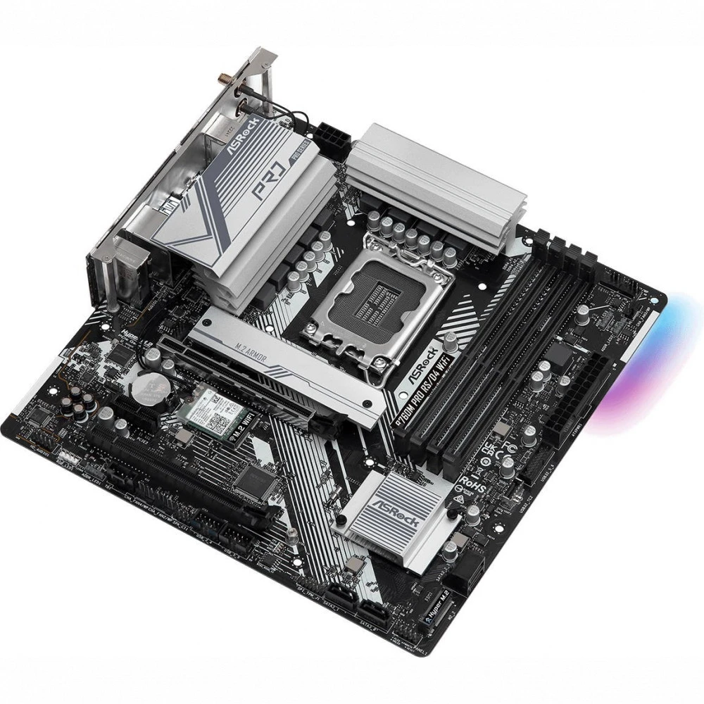 Материнская плата ASRock B760M Pro RS/D4 WiFi, LGA1700 — 3
