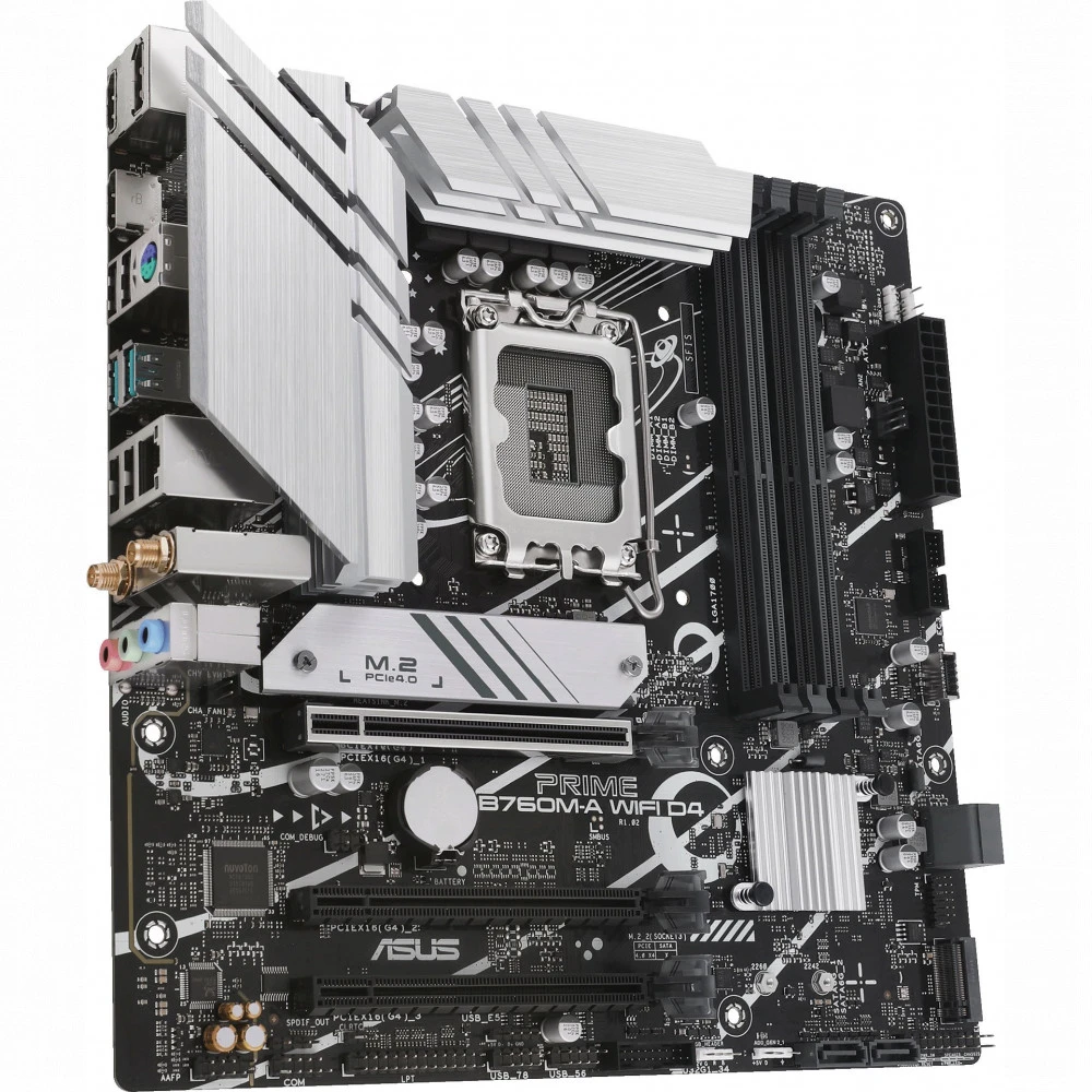 Материнская плата ASUS Prime B760M-A WiFi D4, LGA1700