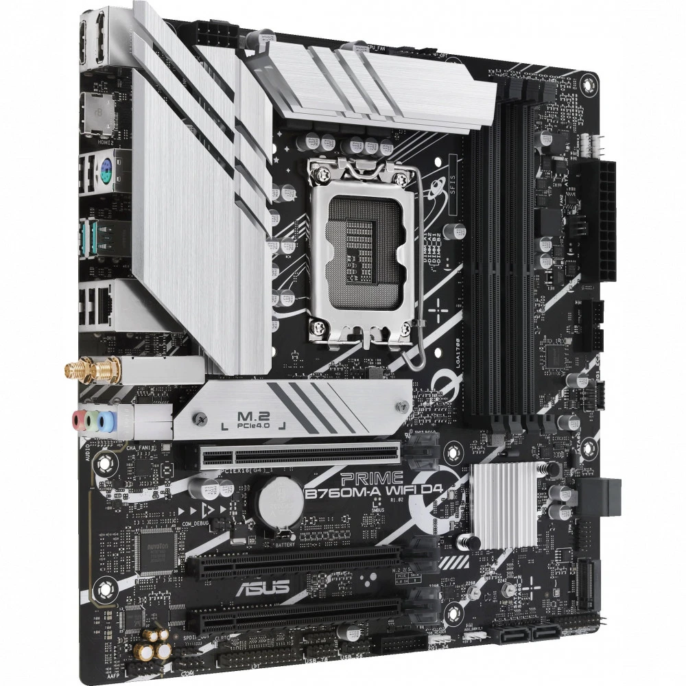 Материнская плата ASUS Prime B760M-A WiFi D4, LGA1700 — 5